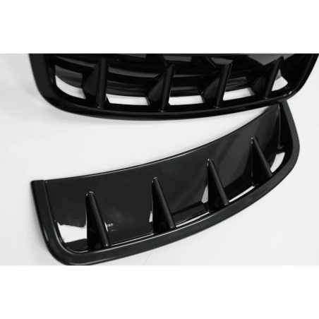 Paraurti anteriore Flaps Side Fins Flaps compatibile con Mercedes A-Classe W177 V177 (04.2018-2022) 