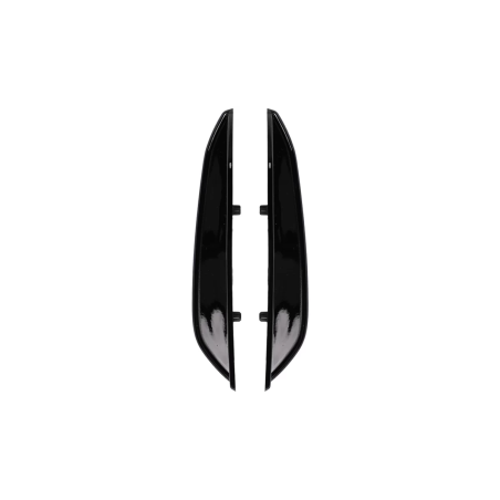 Paraurti anteriore Flaps Side Fins Flacs compatibile con Mercedes A Classe W177 V177 (04.2018-2022) 