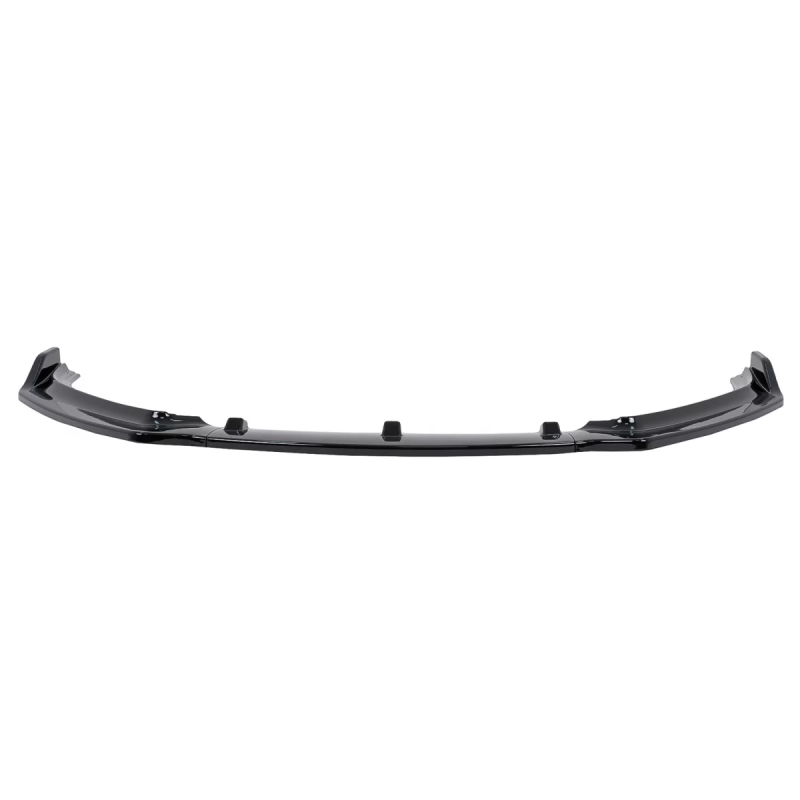 Paraurti anteriore Lip Extension Spoiler compatibile con VW Polo 6R 6C Facelift (2009-2017) nero luc