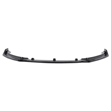 Paraurti anteriore Lip Extension Spoiler compatibile con VW Polo 6R 6C Facelift (2009-2017) nero luc