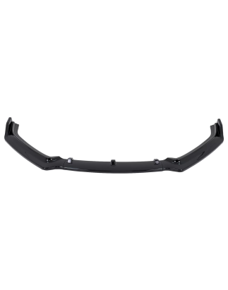 Paraurti anteriore Lip Extension Spoiler compatibile con VW Polo 6R 6C Facelift (2009-2017) nero luc