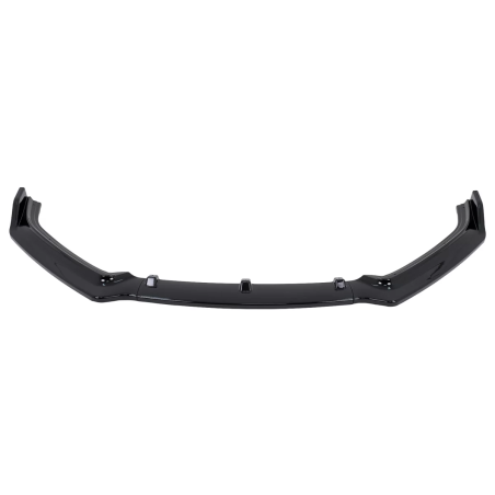 Paraurti anteriore Lip Extension Spoiler compatibile con VW Polo 6R 6C Facelift (2009-2017) nero luc