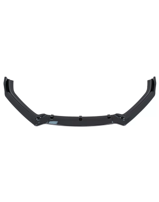 Paraurti anteriore Lip Extension Spoiler compatibile con VW Polo 6R 6C Facelift (2009-2017) nero luc