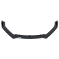 Paraurti anteriore Lip Extension Spoiler compatibile con VW Polo 6R 6C Facelift (2009-2017) nero luc