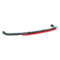 Paraurti anteriore Lip Extension Spoiler compatibile con VW Polo AW MK6 (2018-in poi) nero lucido Ad