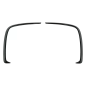 Paraurti posteriore Flaps Flics Side Fins compatibile con Mercedes A-Classe W176 (2012-2018) nero lu