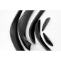 Paraurti anteriore Splitters Fins Flaps Aero compatibile con Mercedes C-Classe W205 S205 C205 A205 (