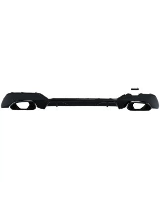 Paraurti posteriore Spoiler Diffusore con Terminali di scarico compatibile con BMW 3 Serie G20 G28 B
