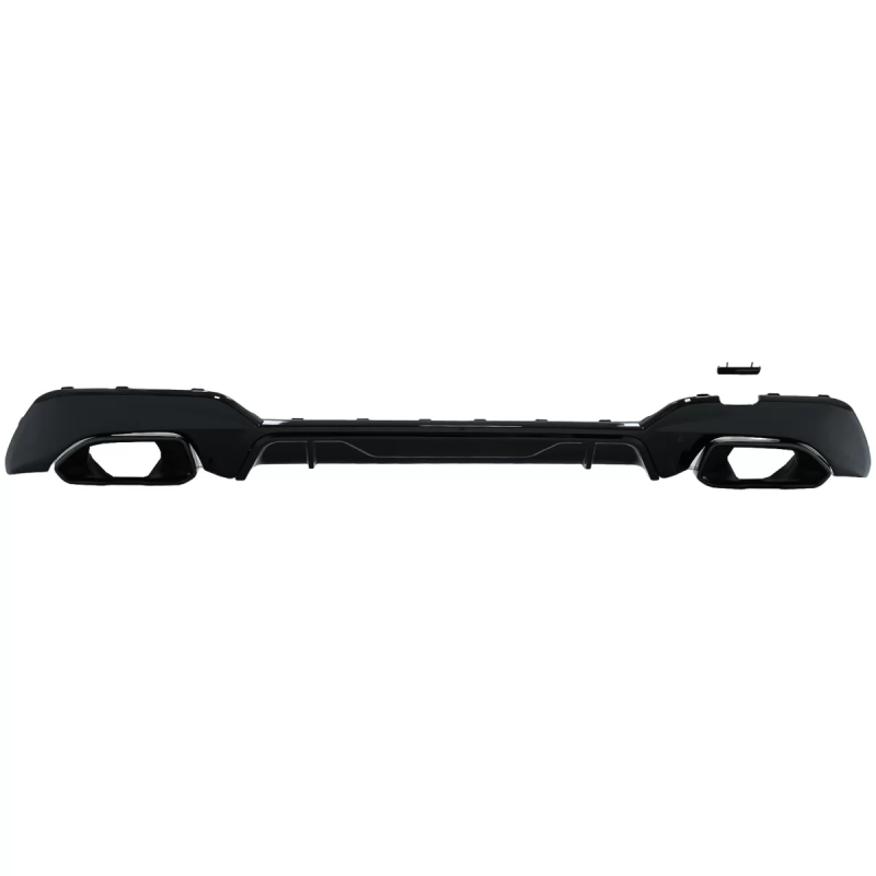 Paraurti posteriore Spoiler Diffusore con Terminali di scarico compatibile con BMW 3 Serie G20 G28 B