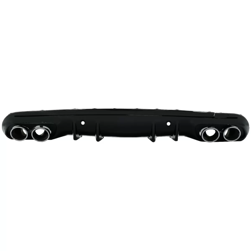 Paraurti posteriore Diffusore con Terminali di scarico compatibile con Mercedes C-Classe W205 S205 S