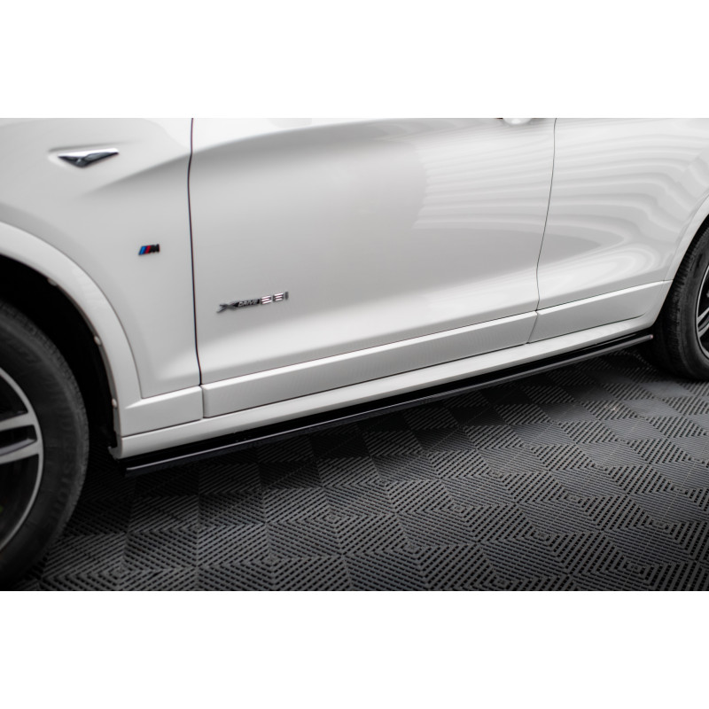 Diffusori minigonne BMW X3 M-Pack F25 Facelift (Cod. M-BM-X3-25-MPACK-SD1G)