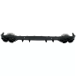 Paraurti posteriore Spoiler Diffusore Double Outlet con Terminali di scarico compatibile con Mercede