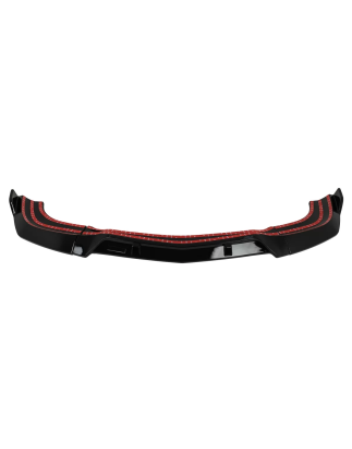 Paraurti anteriore Lip compatibile con Mercedes C-Classe W204 S204 C204 Facelift (2011-2015) nero lu