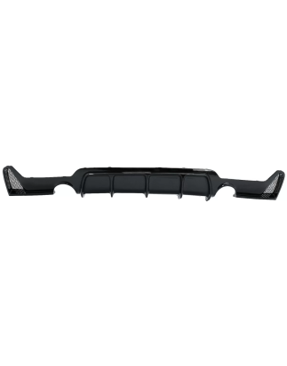 Paraurti posteriore Diffusore compatibile con BMW 4 Serie F32 F33 F36 (2013-2019) Cabrio M design Tw