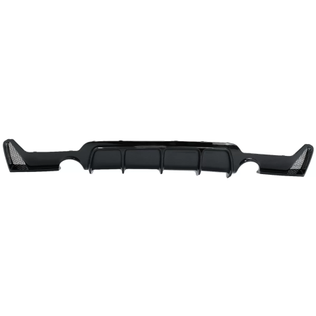 Paraurti posteriore Diffusore compatibile con BMW 4 Serie F32 F33 F36 (2013-2019) Cabrio M design Tw