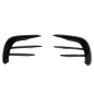 Paraurti anteriore Flaps Side Fins Flics compatibile con Mercedes Classe E W213 S213 C238 A238 Facel
