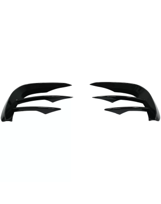 Paraurti anteriore Flaps Side Fins Flics compatibile con Mercedes Classe E W213 S213 C238 A238 Facel