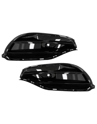 Paraurti anteriore Side Grilles compatibile con Mercedes CLA W117 C117 X117 (2013-2018) Facelift CLA