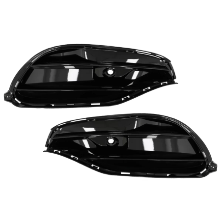 Paraurti anteriore Side Grilles compatibile con Mercedes CLA W117 C117 X117 (2013-2018) Facelift CLA