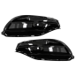 Paraurti anteriore Side Grilles compatibile con Mercedes CLA W117 C117 X117 (2013-2018) Facelift CLA