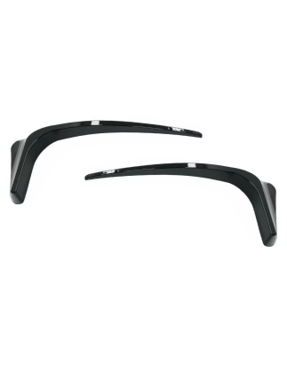 Paraurti posteriore Splitters Fins Fog Lamp Trims compatibile con VW Golf 7.5 (2017-2019) (Cod. K-RB