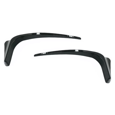Paraurti posteriore Splitters Fins Fog Lamp Trims compatibile con VW Golf 7.5 (2017-2019) (Cod. K-RB