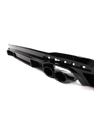 Paraurti posteriore Spoiler Diffusore compatibile con Audi A4 B9 8W Facelift (2020-) only S-line RS 