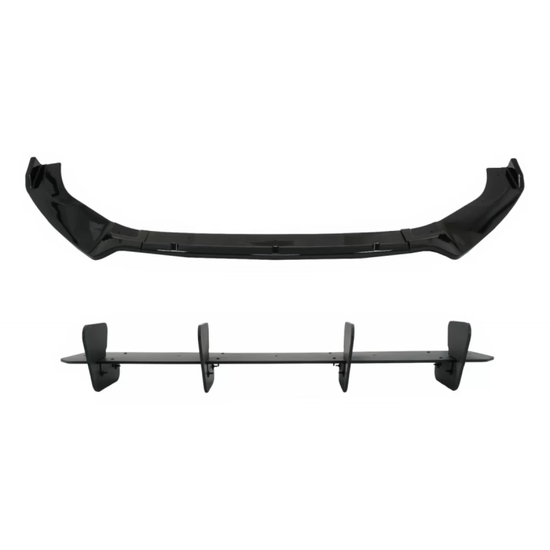 Paraurti anteriore Lip Extension Spoiler con Estensione paraurti posteriore Splitter compatibile con