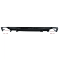 Paraurti posteriore Spoiler Diffusore d'aria compatibile con Audi A5 F5 S-Line (2017-2019) RS5 desig