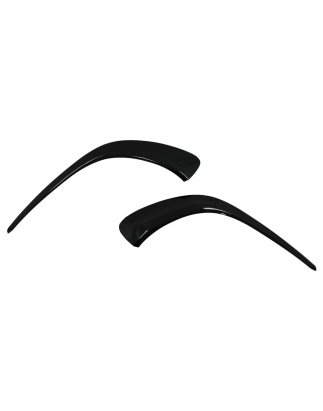 Paraurti anteriore Flaps Side Fins Flics compatibile con Mercedes CLA C118 X118 Sport Line (2019-05.