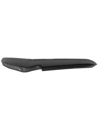 Paraurti anteriore Side Fins Flaps compatibile con VW Golf 7.5 5G R Hatchback (2017-2020) look carbo