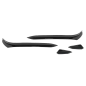 Paraurti anteriore Side Fins Flaps compatibile con VW Golf 7.5 GTI 5G Hatchback (2017-2020) look car