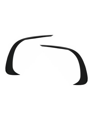 Paraurti anteriore Splitters Fins Aero compatibile con Mercedes C Classe W206 Sport Line (2021-in po