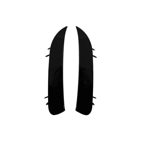 Paraurti posteriore Splitters Fins Side Vent Flaps Flics compatibile con Mercedes CLA W117 C117 X117