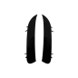 Paraurti posteriore Splitters Fins Side Vent Flaps Flics compatibile con Mercedes CLA W117 C117 X117