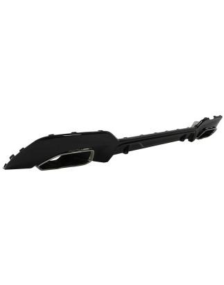 Paraurti posteriore Spoiler Diffusore con cromato Terminali di scarico compatibile con BMW 3 Serie G