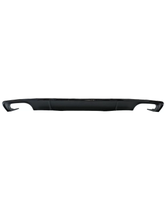 Paraurti posteriore Spoiler Diffusore compatibile con Audi A4 B9 8W Berlina Avant (2016-2018) nero S