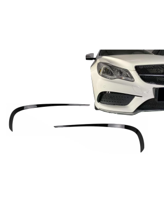 Paraurti anteriore Flaps Side Fins Flacs compatibile con Mercedes Classe E C207 A207 Cabrio Facelift