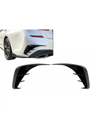Paraurti posteriore Flaps Side Fins Flics compatibile con BMW 3 Serie G20 G21 G28 M-Sport (2018-in p