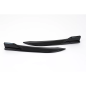 Paraurti posteriore Flaps Side Fins Flics compatibile con BMW 3 Serie F30 F31 (2011-2019) nero lucid