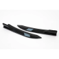 Paraurti posteriore Flaps Side Fins Flics compatibile con BMW 3 Serie F30 F31 (2011-2019) nero lucid