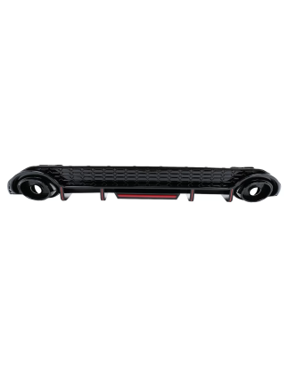 Paraurti posteriore Spoiler Diffusore compatibile con Audi A3 8Y Hatchback S-Line S3 (2020-) (Cod. K