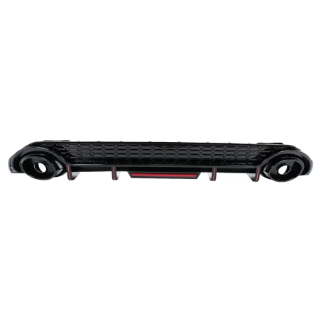 Paraurti posteriore Spoiler Diffusore compatibile con Audi A3 8Y Hatchback S-Line S3 (2020-) (Cod. K