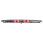 Paraurti posteriore Diffusore Fog Light LED rosso compatibile con Mercedes S-Classe W222 (2013-2020)