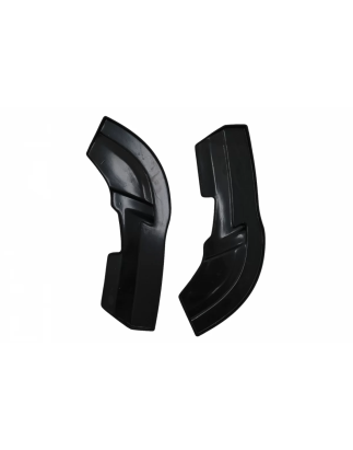 Paraurti posteriore Diffusore Extensions Splitters compatibile con Mercedes A-Classe W176 A45 Hatchb