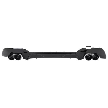 Paraurti posteriore Diffusore con Terminali di scarico compatibile con BMW 3 Serie G20 G28 Berlina G