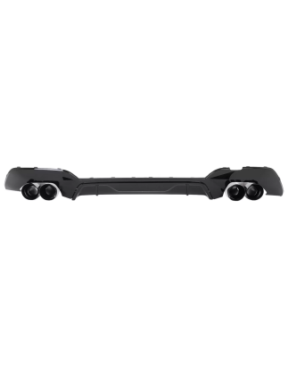Paraurti posteriore Diffusore con Terminali di scarico compatibile con BMW 3 Serie G20 G28 Berlina G