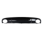 Paraurti posteriore Spoiler Diffusore d'aria compatibile con Audi A7 4G (2010-2014) con Terminali di