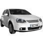 Fari anteriori DEPO compatibile con VW Golf V 5 (2003-2009) Jetta (2003-2009) GTI look nero LHD (Cod