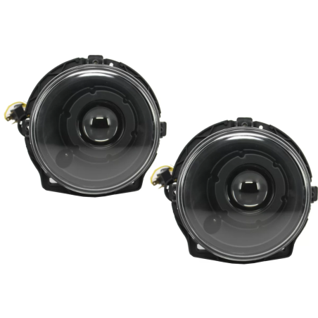 Fari anteriori compatibile con Mercedes G-Classe W463 (1989-2012) nero Bi-Xenon look (Cod. K-HLMBW46
